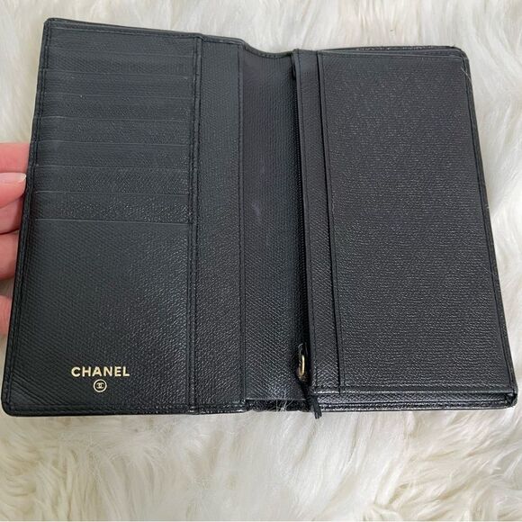 Chanel long bifold wallet - preowned - Picture 3 of 12